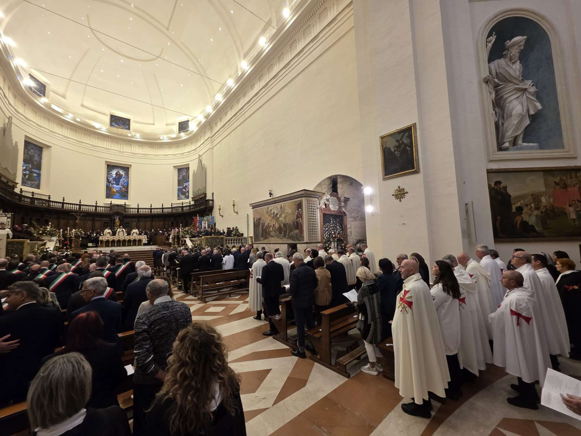 Templars at the Feast of October 3rd and 4th of St. Francis of Assisi – Patron Saint of Italy in Assisi (2025) in the presence of Prime Minister Giorgia Meloni