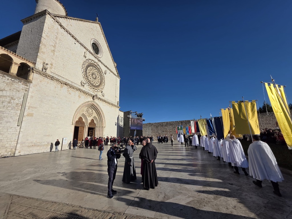 Templars at the Feast of October 3rd and 4th of St. Francis of Assisi – Patron Saint of Italy in Assisi (2025) in the presence of Prime Minister Giorgia Meloni