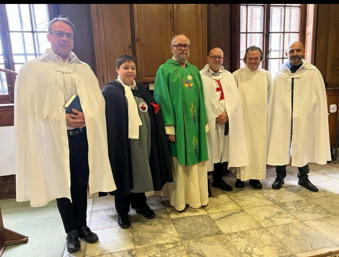Participation in Holy Mass in Herentals, Belgium