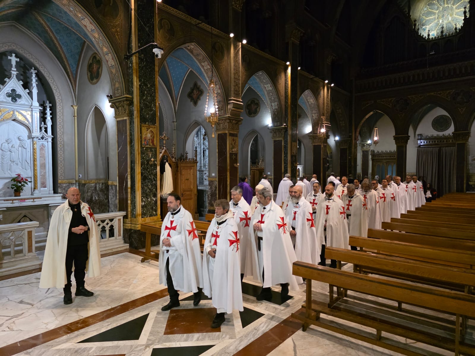 Holy Mass and prayer vigil at the Church of Sant’Alfonso all’Esquilino in Rome.