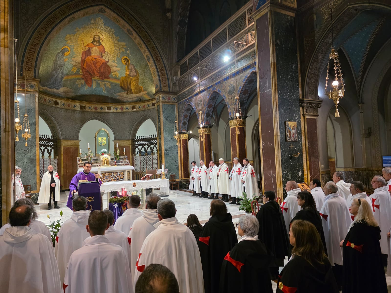 Holy Mass and prayer vigil at the Church of Sant’Alfonso all’Esquilino in Rome.