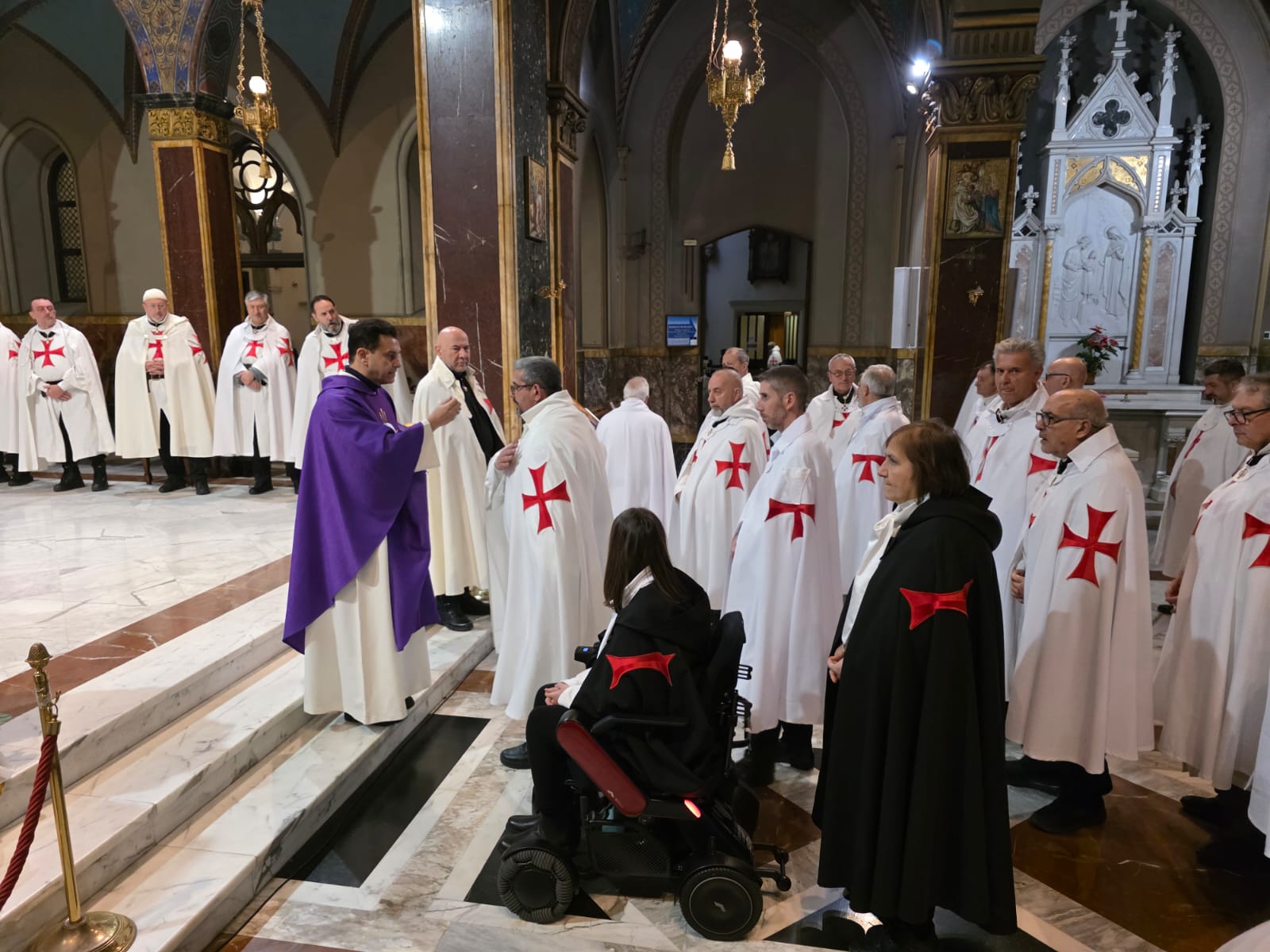 Holy Mass and prayer vigil at the Church of Sant’Alfonso all’Esquilino in Rome.