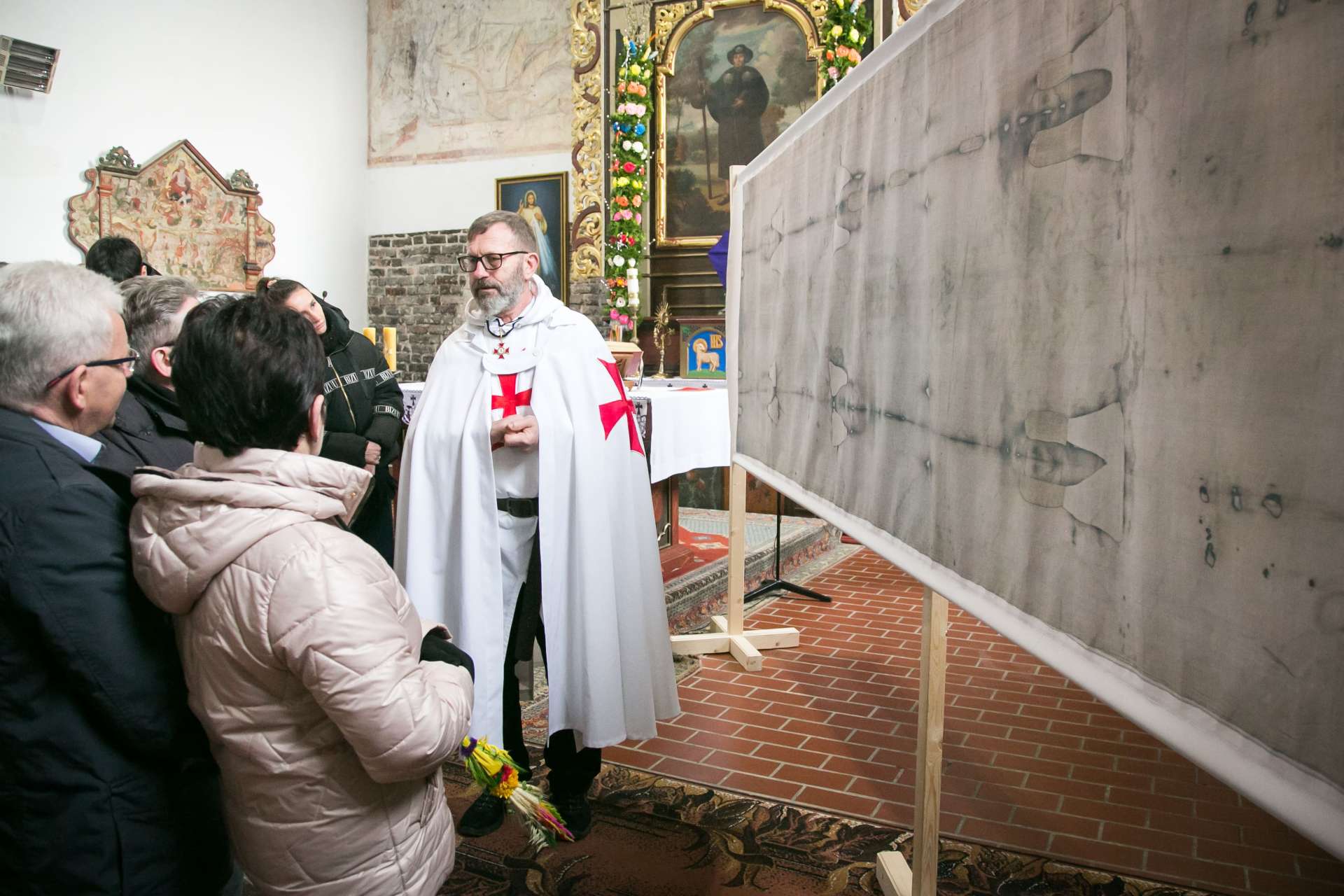 Esposizione Santa Sindone e ritiro spirituale presso la Chiesa di San Giacomo a Niedźwiedzica (Polonia)
