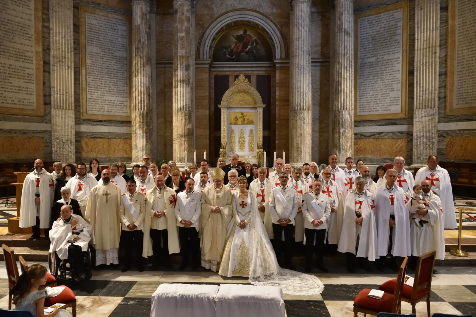 Un Giorno di Grazia e Fraternità: Templari Oggi Celebrano un Matrimonio alla Basilica San Paolo Fuori le Mura – Roma