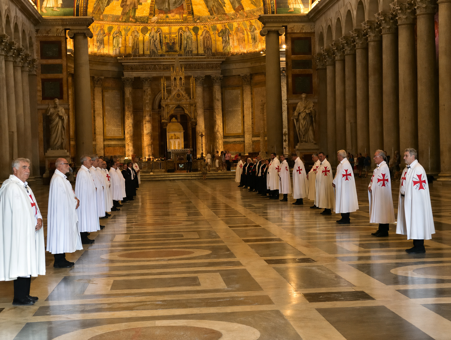 Un Día de Gracia y Fraternidad: Templarios Hoy Celebran un Matrimonio en la Basílica de San Pablo Extramuros – Roma
