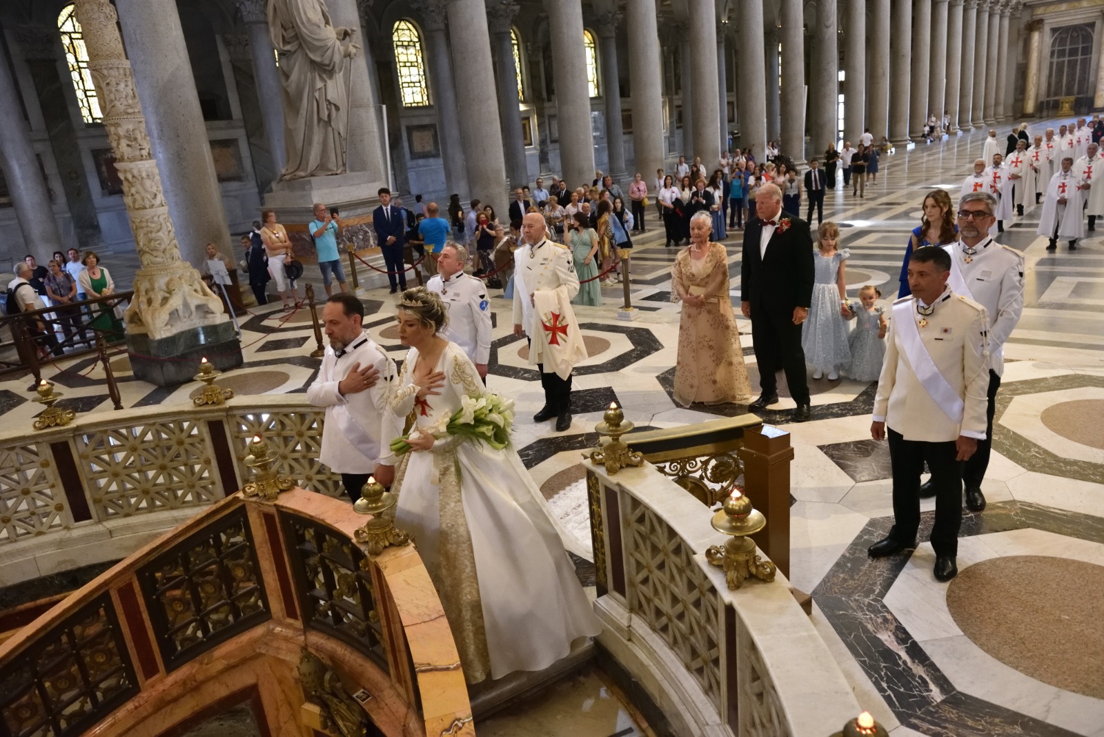 Un Día de Gracia y Fraternidad: Templarios Hoy Celebran un Matrimonio en la Basílica de San Pablo Extramuros – Roma