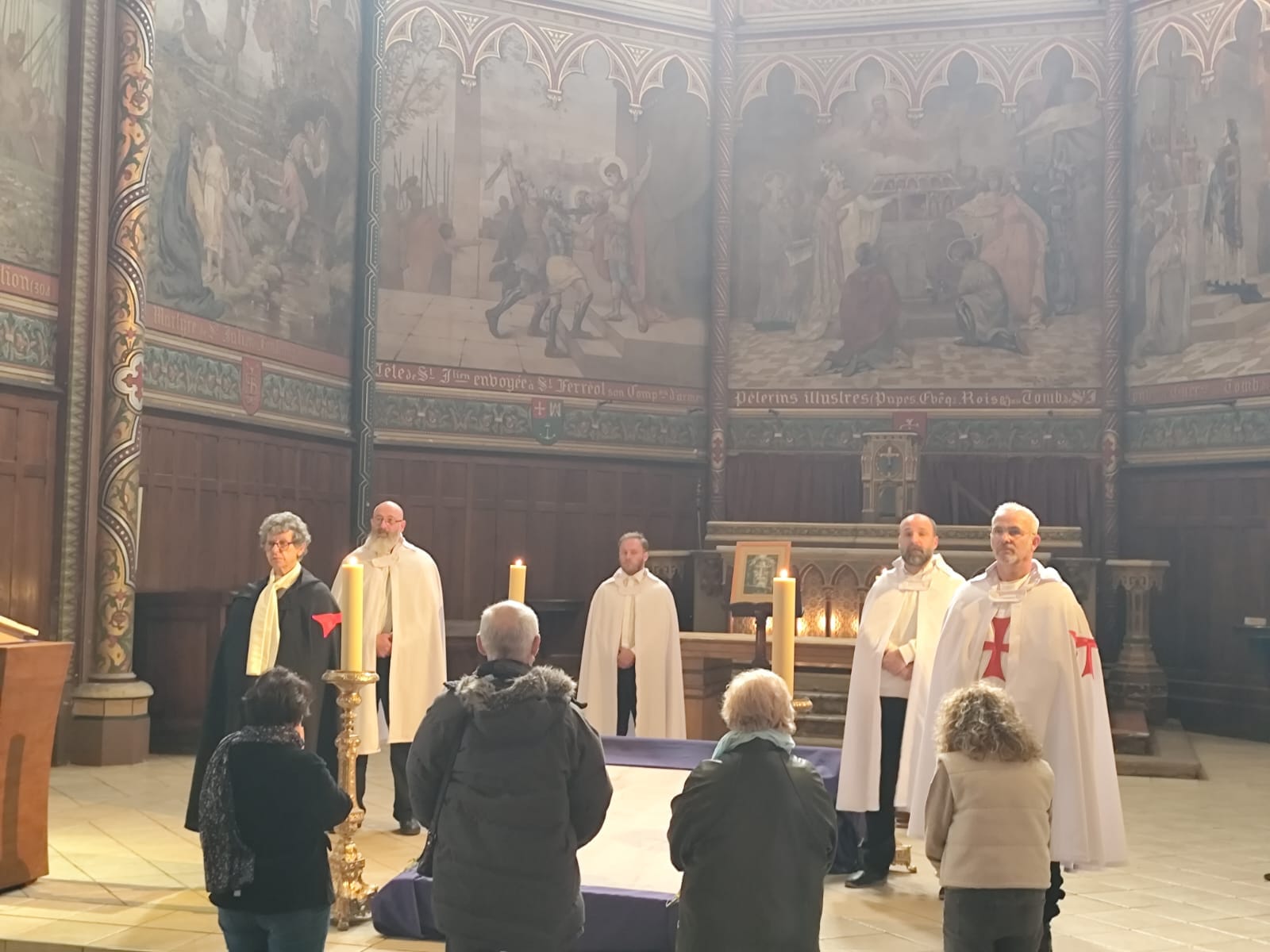 Exposition de la copie du Saint-Suaire à la Chapelle Notre-Dame de L&rsquo;Ormette,Saint-Lys, Haute-Garonne
