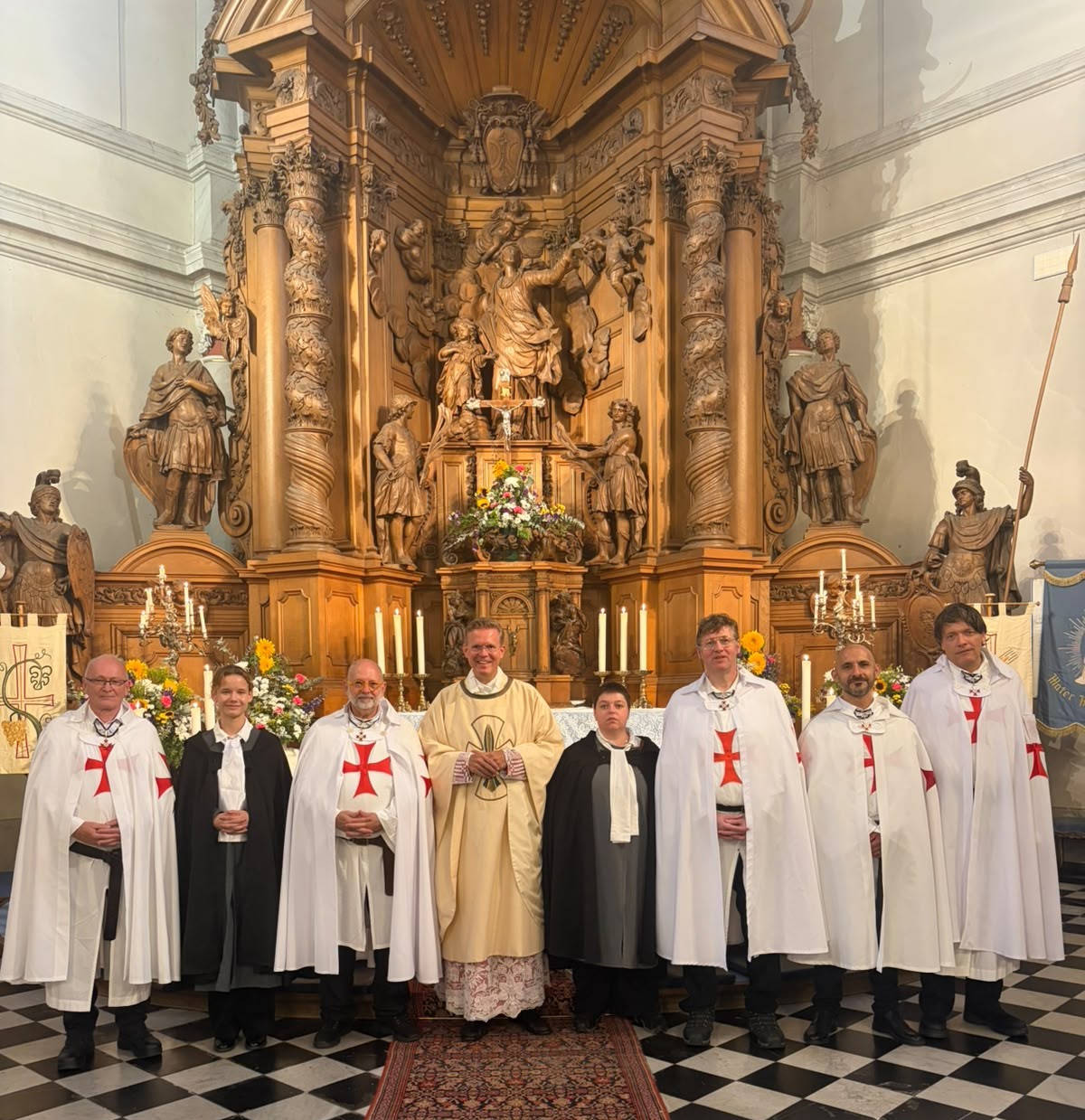 I Templari al servizio della fede durante la Settimana Festiva della Madonna Nera di Colonia – Germania