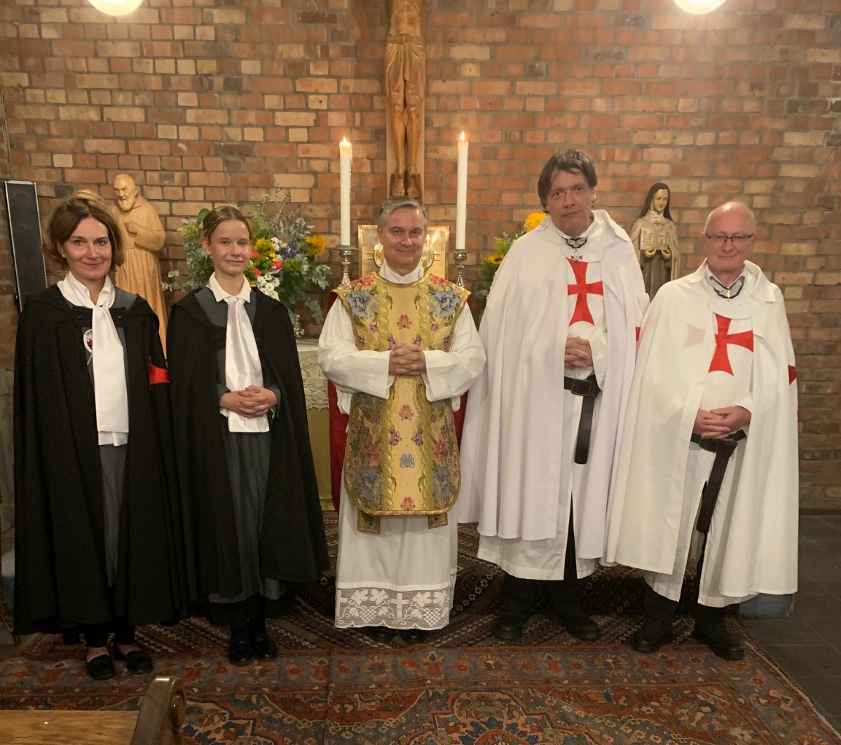 I Templari al servizio della fede durante la Settimana Festiva della Madonna Nera di Colonia – Germania