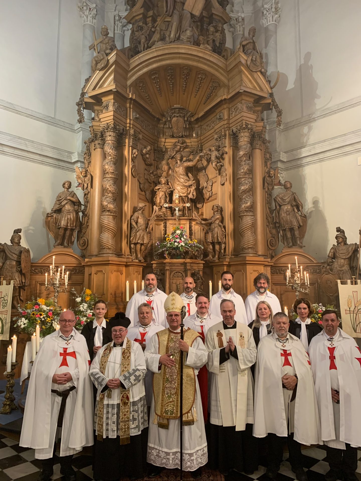 I Templari al servizio della fede durante la Settimana Festiva della Madonna Nera di Colonia – Germania