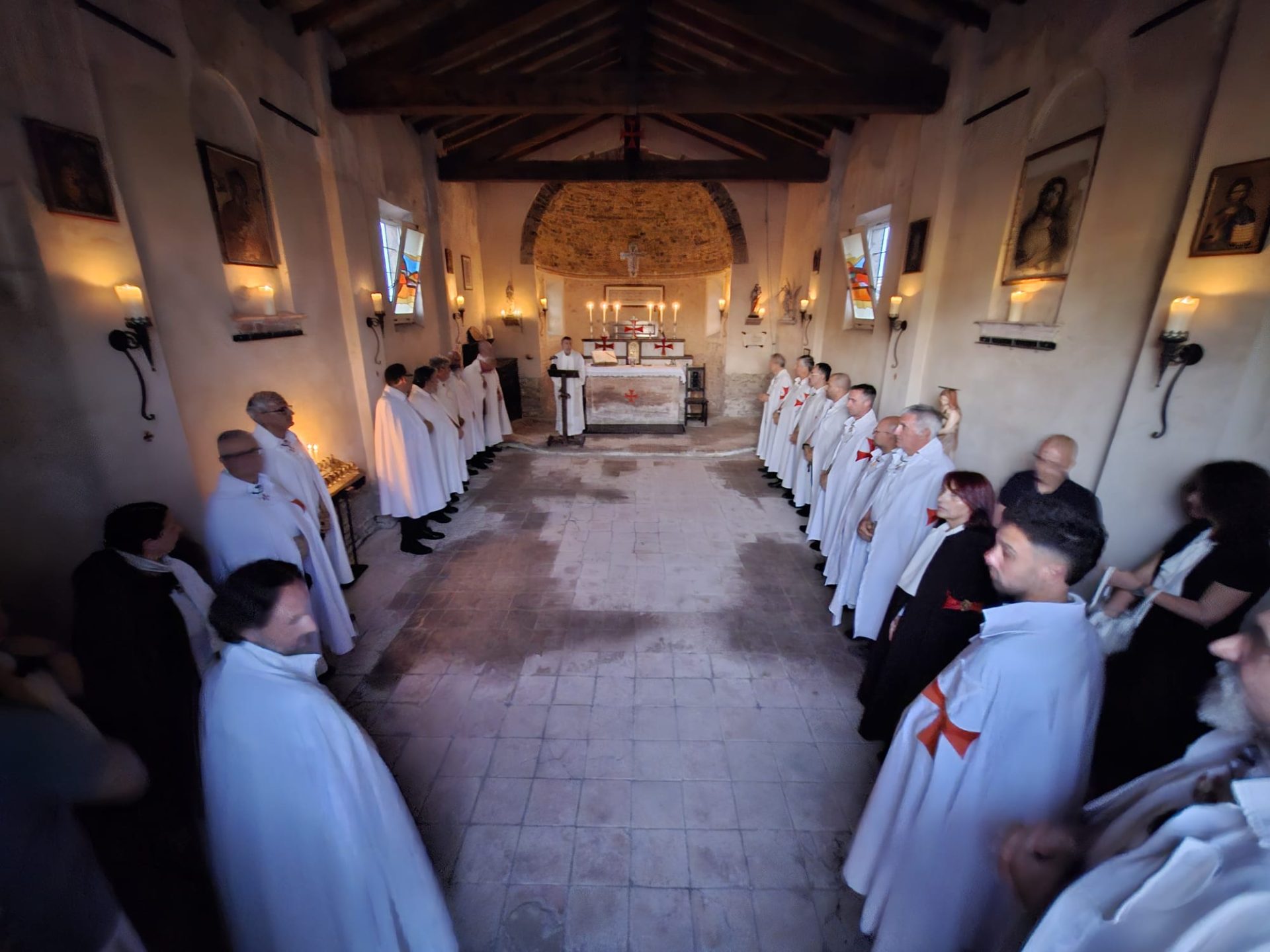 Santa Messa presso la Pieve di Santa Maria Maddalena a Cerro di Toccalmatto (PR)