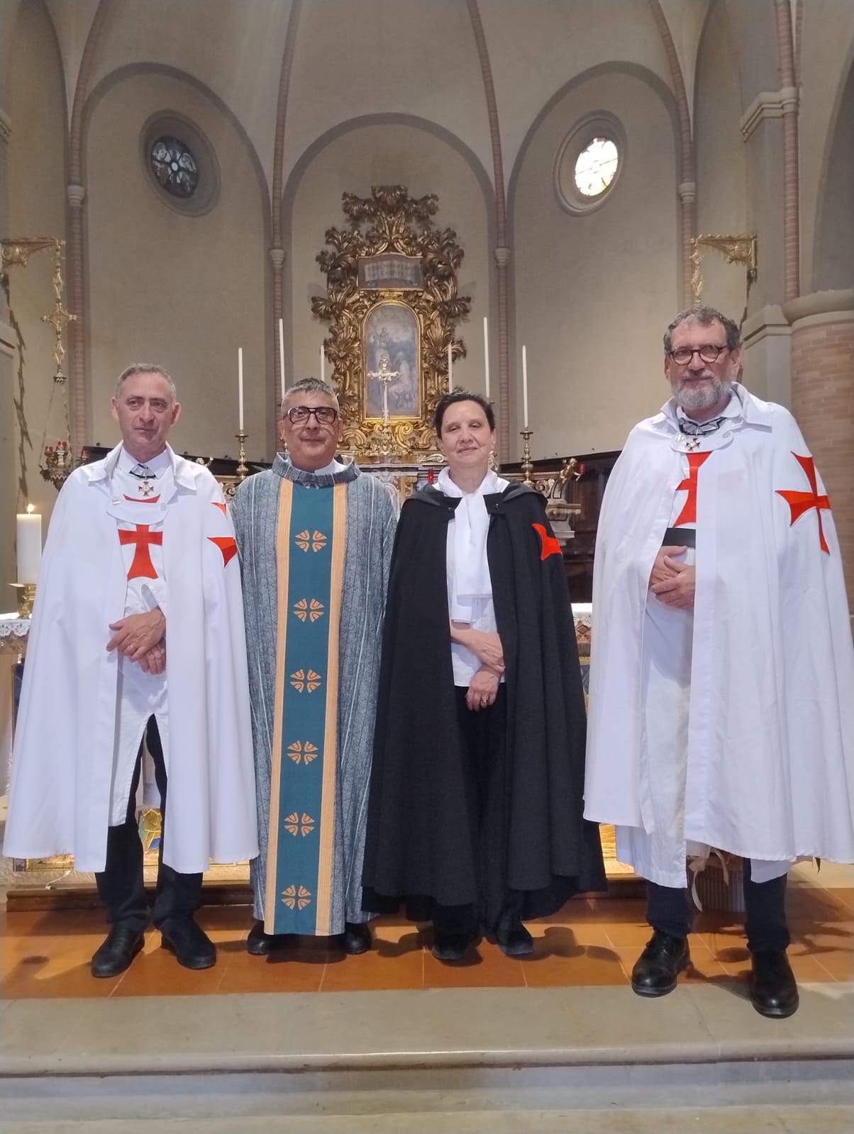 I Templari partecipano alla Santa Messa nella Chiesa di San Luca a Cremona (Settembre 2026)