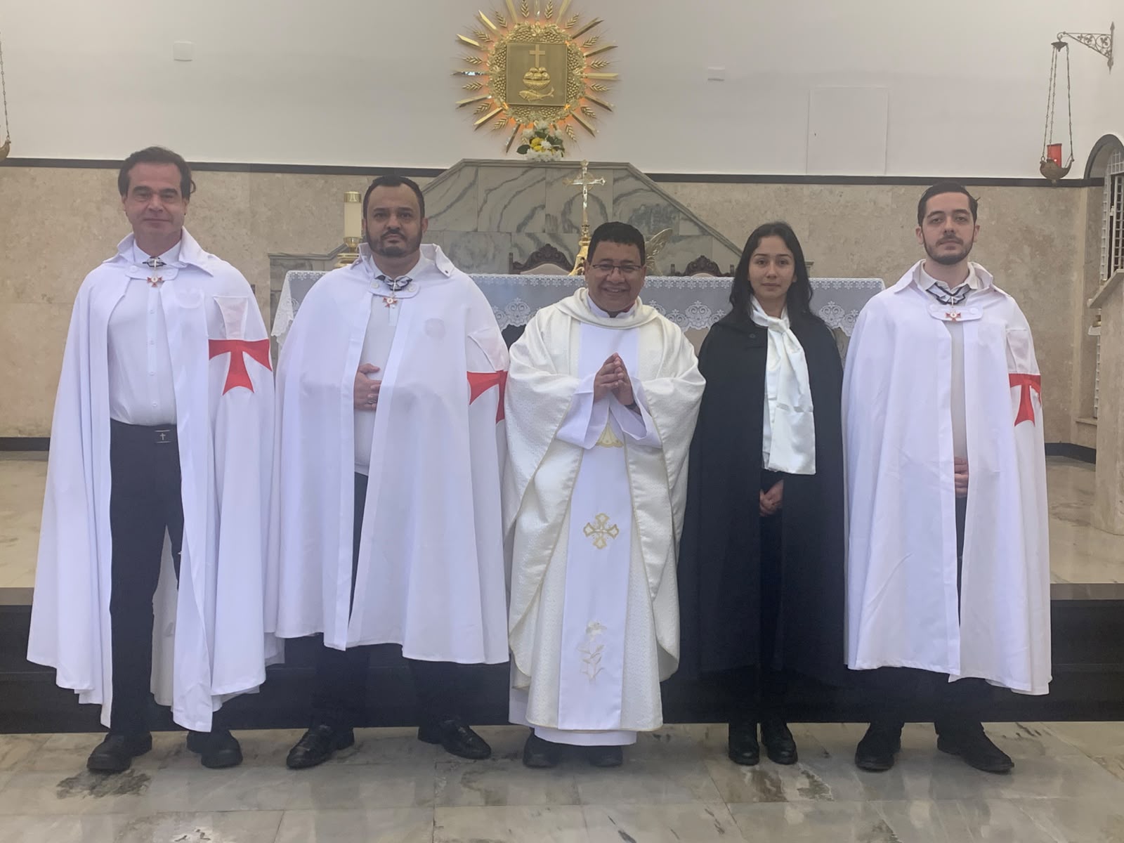 Holy Mass at the Carmelite Monastery of the Holy Family in Minas Gerais, Brazil