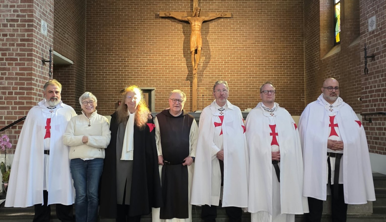 Sainte Messe à l&rsquo;Abbaye Notre-Dame de la Paix de Chimay (Belgique)