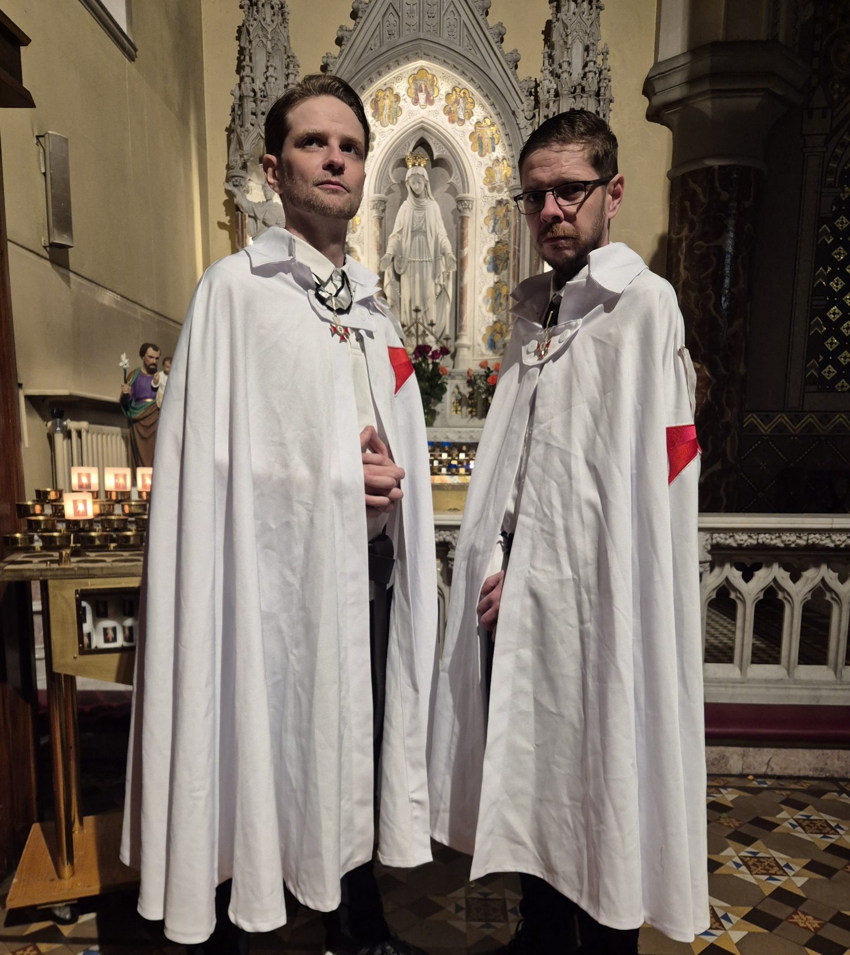 Weekly service at St Malachy’s Dominican Church in Dundalk (Ireland), the night before the pilgrimage to Knock